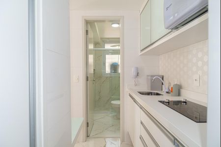 Studio para alugar com 28m², 1 quarto e sem vaga Studio para alugar com 28m², 1 quarto e sem vagaCozinha