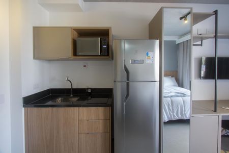 Studio para alugar com 27m², 1 quarto e sem vagaCozinha