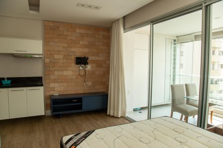 Studio de kitnet/studio para alugar com 1 quarto, 39m² em Brooklin, São Paulo