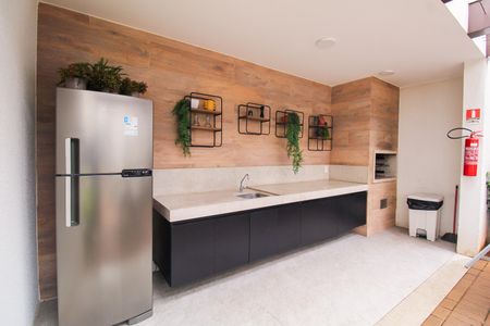 Apartamento à venda com 34m², 2 quartos e sem vagaÁrea comum - Churrasqueira