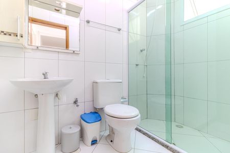 Banheiro Social de apartamento para alugar com 1 quarto, 32m² em República, São Paulo