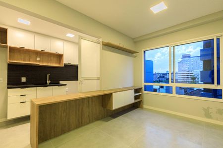 Sala de apartamento para alugar com 1 quarto, 43m² em Moinhos de Vento, Porto Alegre