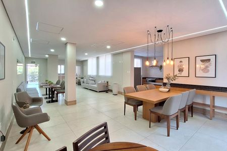 Apartamento à venda com 57m², 2 quartos e 1 vagaÁrea comum - Salão de festas