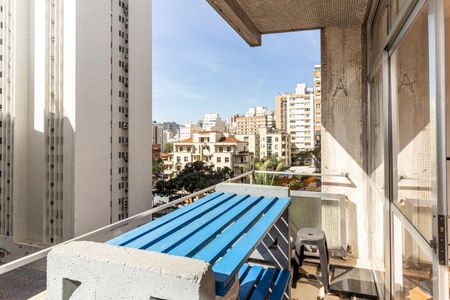 Varanda da Sala de apartamento à venda com 3 quartos, 200m² em Vila Buarque, São Paulo