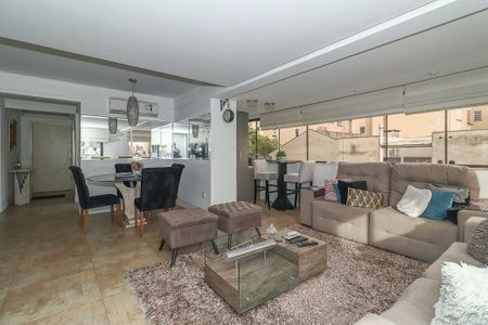 Sala de apartamento à venda com 3 quartos, 135m² em Higienópolis, Porto Alegre