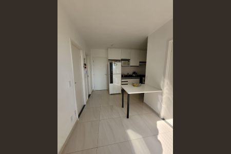 Cozinha de apartamento à venda com 2 quartos, 34m² em Santo Amaro, São Paulo