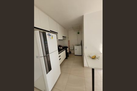 Cozinha de apartamento à venda com 2 quartos, 34m² em Santo Amaro, São Paulo