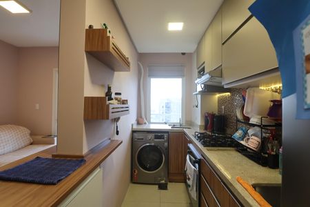 Apartamento para alugar com 58m², 2 quartos e 1 vagaCozinha e Área de Serviço