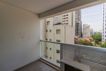 Apartamento para alugar com 49m², 1 quarto e 1 vagaVaranda