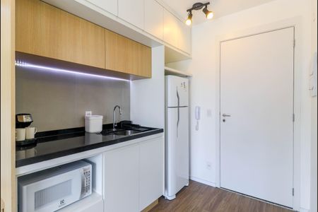 Studio à venda com 28m², 1 quarto e 1 vagaCozinha