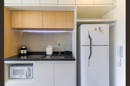 Studio à venda com 28m², 1 quarto e 1 vagaCozinha