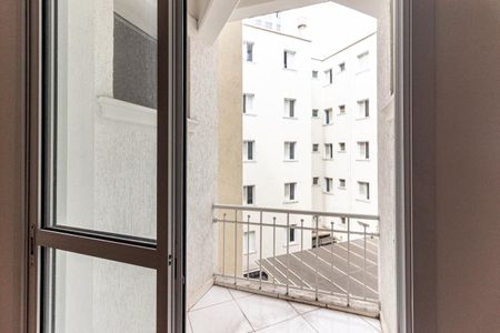 Varanda do Studio de kitnet/studio para alugar com 1 quarto, 39m² em República, São Paulo