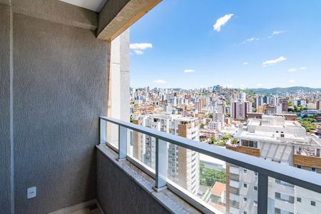 Varanda da Sala de apartamento para alugar com 2 quartos, 60m² em Nova Suíça, Belo Horizonte