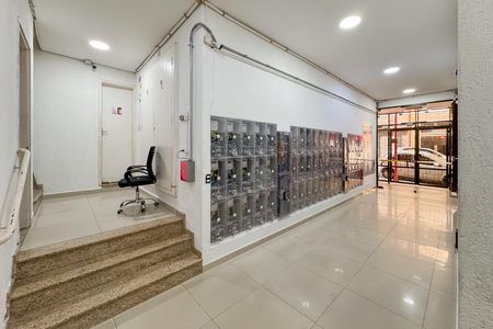 Studio para alugar com 25m², 1 quarto e sem vaga Studio para alugar com 25m², 1 quarto e sem vagaHall de entrada