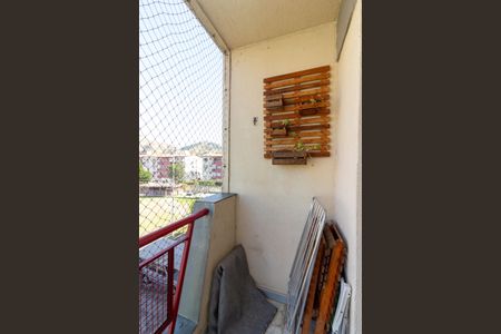 Varanda da Sala de apartamento para alugar com 2 quartos, 52m² em Jardim Sulacap, Rio de Janeiro