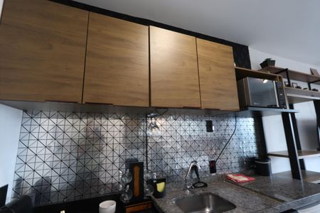 Studio à venda com 23m², 1 quarto e 1 vagaStudio - ambiente cozinha