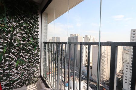 Studio à venda com 23m², 1 quarto e 1 vagaVaranda