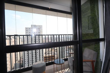 Varanda de kitnet/studio à venda com 1 quarto, 23m² em Centro Histórico de São Paulo, São Paulo