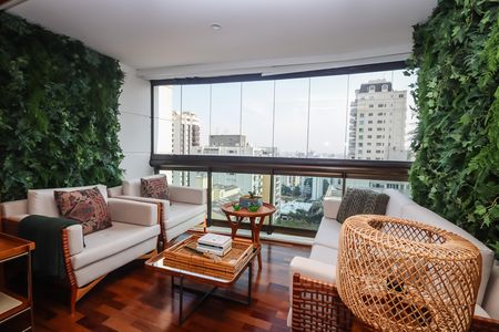 Apartamento para alugar com 114m², 2 quartos e 2 vagas Apartamento para alugar com 114m², 2 quartos e 2 vagasVaranda da Sala