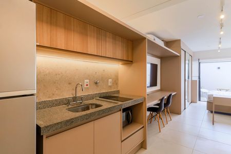 Studio para alugar com 40m², 1 quarto e sem vaga Studio para alugar com 40m², 1 quarto e sem vagaCozinha