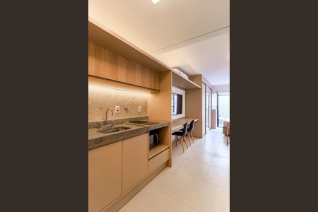 Studio para alugar com 40m², 1 quarto e sem vaga Studio para alugar com 40m², 1 quarto e sem vagaCozinha