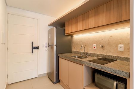 Studio para alugar com 40m², 1 quarto e sem vaga Studio para alugar com 40m², 1 quarto e sem vagaCozinha