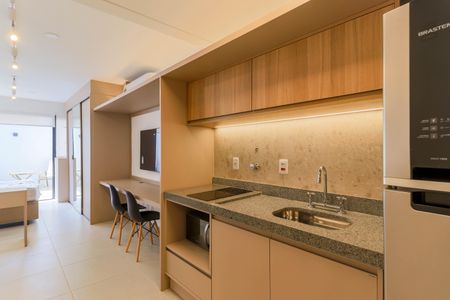 Studio para alugar com 40m², 1 quarto e sem vagaCozinha