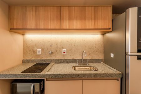 Studio para alugar com 40m², 1 quarto e sem vagaCozinha