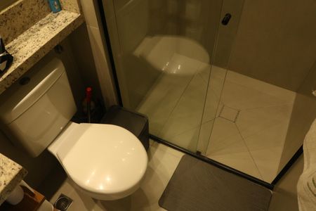 Apartamento à venda com 45m², 1 quarto e 1 vagaBanheiro da Suíte