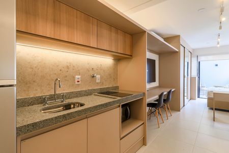 Studio para alugar com 39m², 1 quarto e sem vaga Studio para alugar com 39m², 1 quarto e sem vagaCozinha