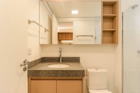 Studio para alugar com 39m², 1 quarto e sem vaga Studio para alugar com 39m², 1 quarto e sem vagaBanheiro