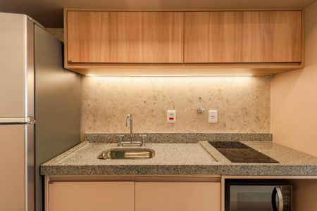 Studio para alugar com 39m², 1 quarto e sem vaga Studio para alugar com 39m², 1 quarto e sem vagaCozinha