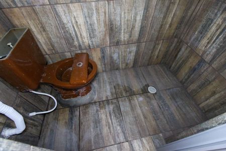 Banheiro de casa para alugar com 1 quarto, 56m² em Jardim das Camelias, São Paulo