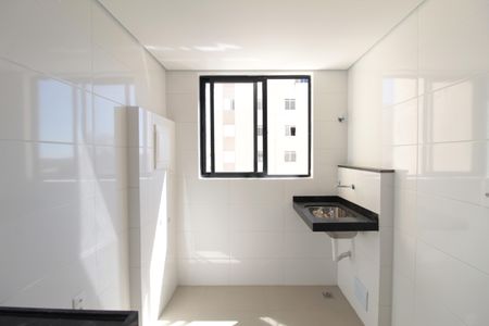 Apartamento à venda com 63m², 2 quartos e 1 vagaCozinha e Área de Serviço