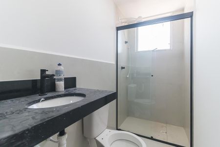 Apartamento para alugar com 47m², 2 quartos e 1 vaga Apartamento para alugar com 47m², 2 quartos e 1 vagaBanheiro da Suíte