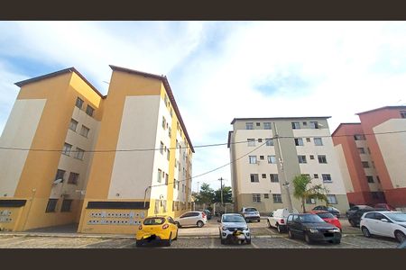 Fachada do bloco de apartamento para alugar com 2 quartos, 45m² em São Gabriel, Belo Horizonte