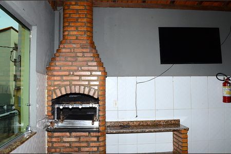 Área comum - Churrasqueira de apartamento para alugar com 2 quartos, 45m² em São Gabriel, Belo Horizonte