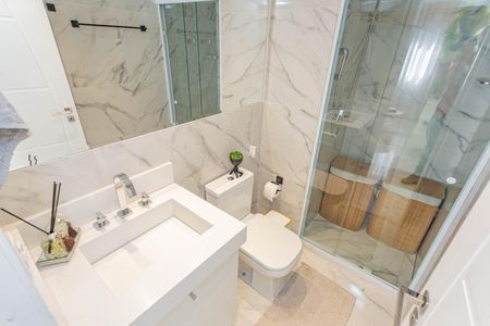 Apartamento à venda com 63m², 2 quartos e 1 vagaBanheiro Social