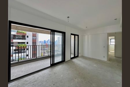Sala de apartamento à venda com 2 quartos, 71m² em Jardim das Acacias, São Paulo
