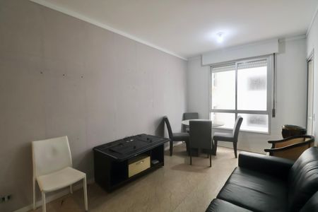 Sala de apartamento para alugar com 2 quartos, 90m² em Vila Luis Antonio, Guarujá