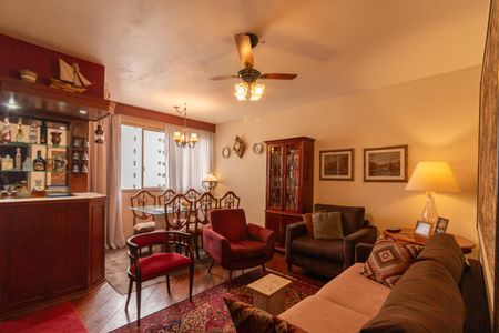 Sala de apartamento à venda com 3 quartos, 74m² em Indianópolis, São Paulo