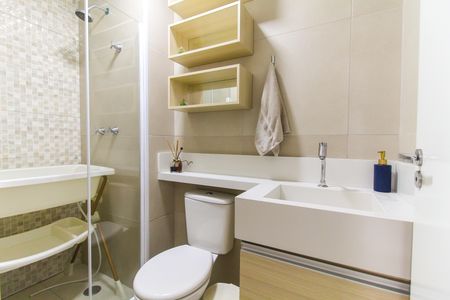 Apartamento à venda com 55m², 2 quartos e 2 vagasBanheiro 2