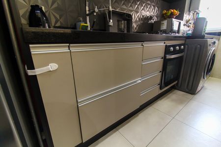 Apartamento à venda com 55m², 2 quartos e 2 vagasCozinha e Área de Serviço