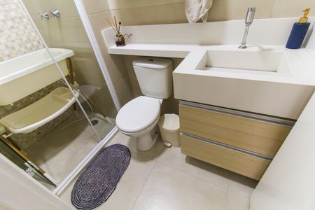 Apartamento à venda com 55m², 2 quartos e 2 vagasBanheiro 2