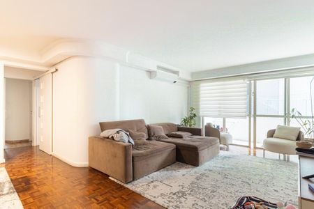 Sala de apartamento para alugar com 3 quartos, 121m² em Vila Olímpia, São Paulo