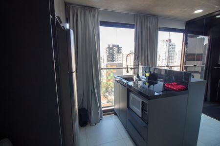 Studio para alugar com 27m², 1 quarto e 1 vaga Studio para alugar com 27m², 1 quarto e 1 vagaCozinha