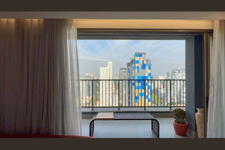 Studio à venda com 78m², 1 quarto e sem vagaVaranda