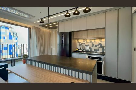 Studio à venda com 78m², 1 quarto e sem vagaCozinha