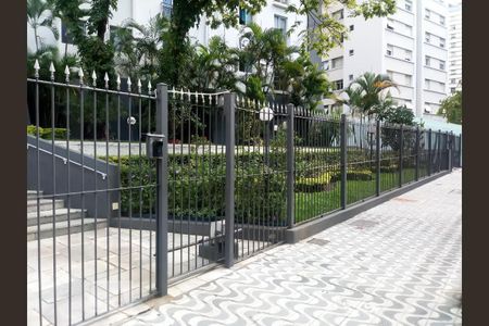 Apartamento para alugar com 55m², 1 quarto e 1 vagaFachada e portaria