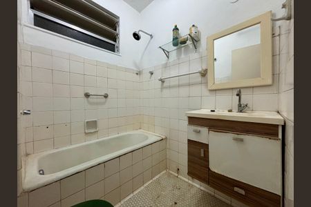 Suíte - banheiro de apartamento à venda com 1 quarto, 35m² em Botafogo, Rio de Janeiro
